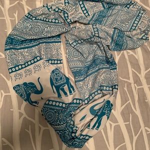 Peach Coture Elephant Scarf